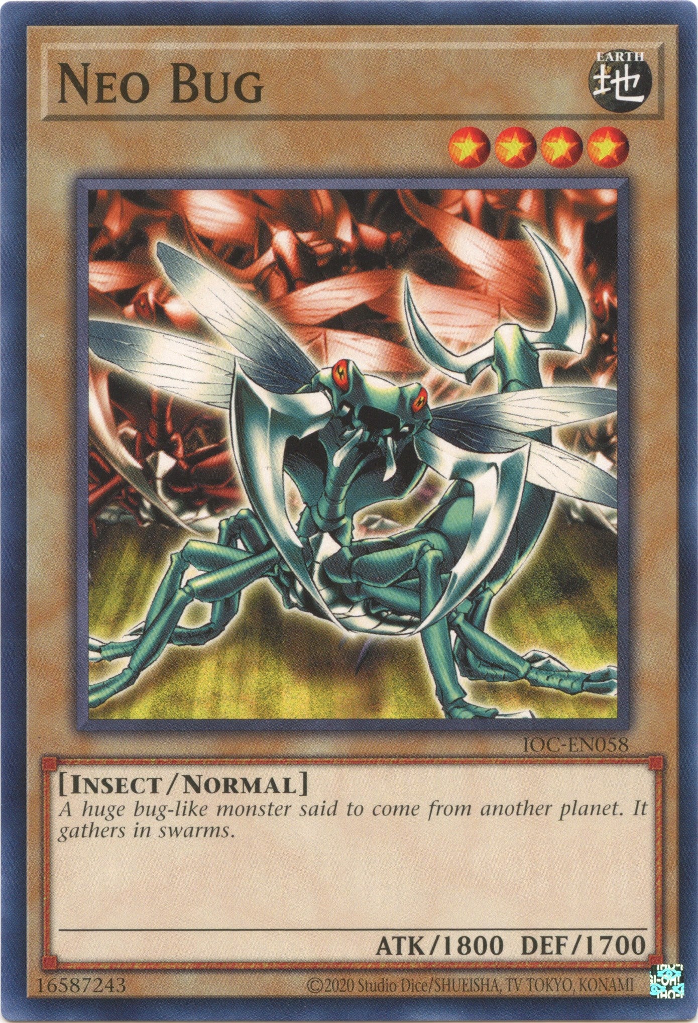 Neo Bug (25th Anniversary) [IOC-EN058] Common | The Time Vault CA
