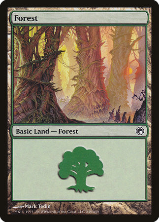 Forest (249) [Scars of Mirrodin] | The Time Vault CA