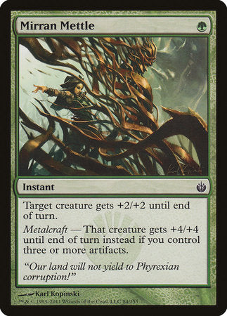 Mirran Mettle [Mirrodin Besieged] | The Time Vault CA