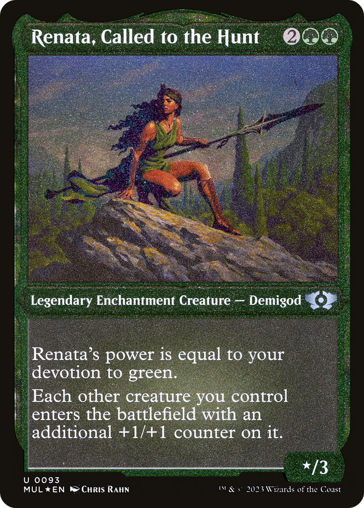 Renata, Called to the Hunt (Foil Etched) [Multiverse Legends] | The Time Vault CA