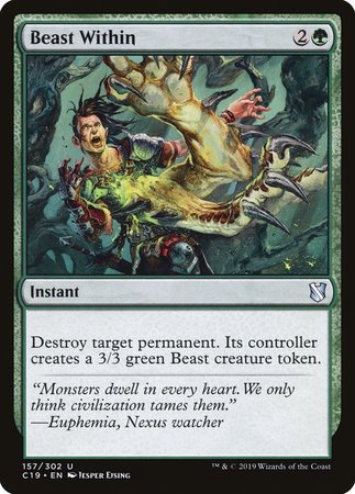 Beast Within [Commander 2019] | The Time Vault CA