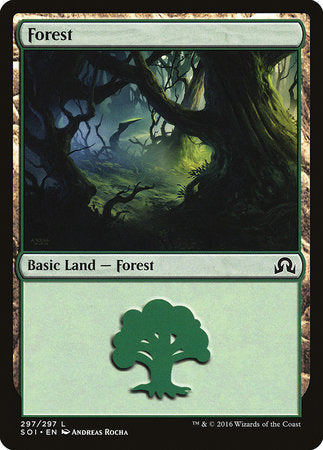 Forest (297) [Shadows over Innistrad] | The Time Vault CA