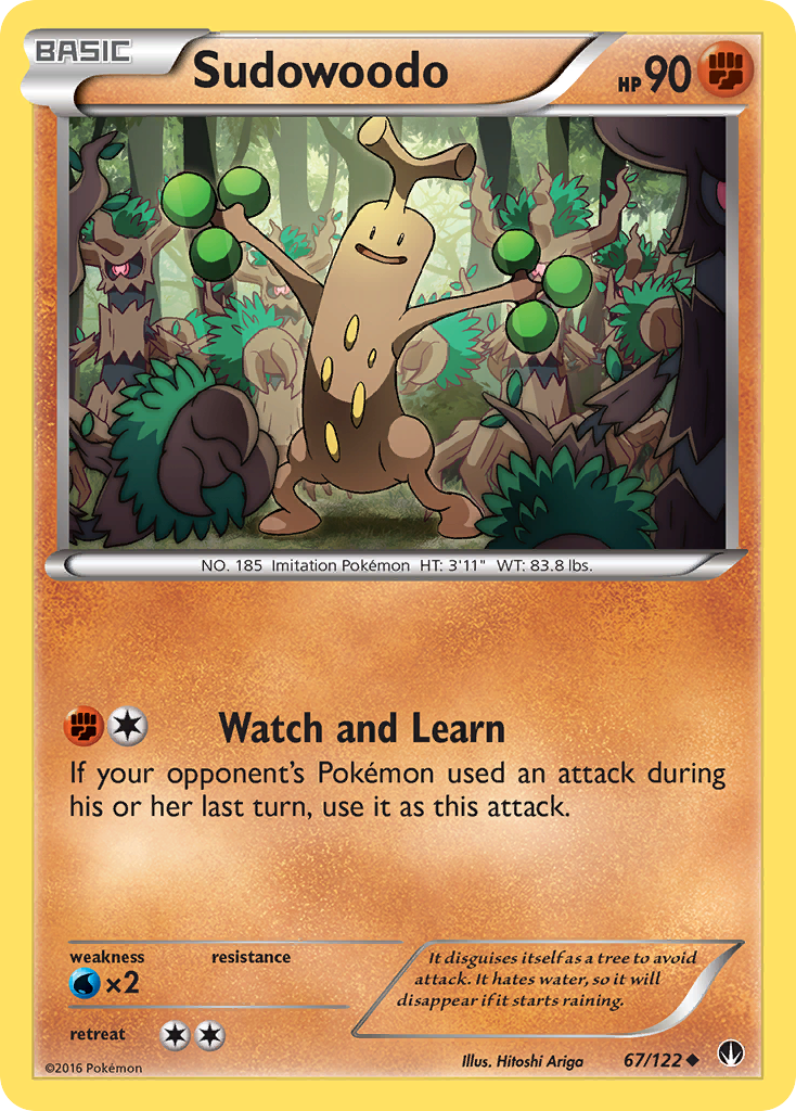 Sudowoodo (67/122) [XY: BREAKpoint] | The Time Vault CA