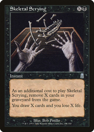 Skeletal Scrying [Odyssey] | The Time Vault CA