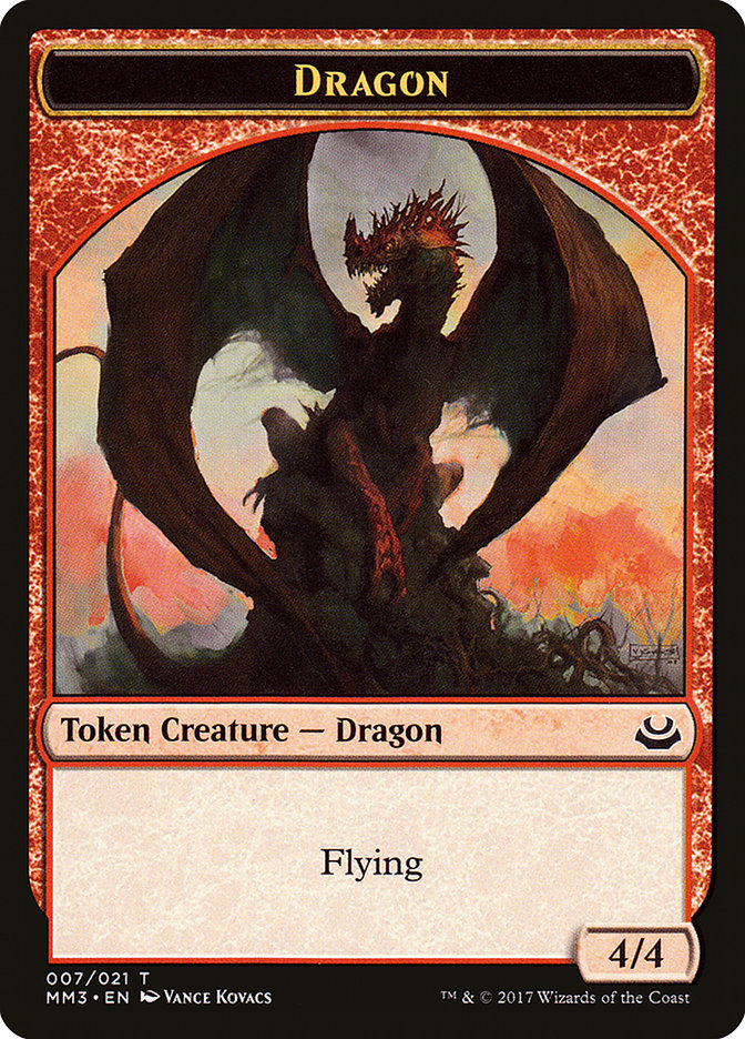 Dragon [Modern Masters 2017 Tokens] | The Time Vault CA