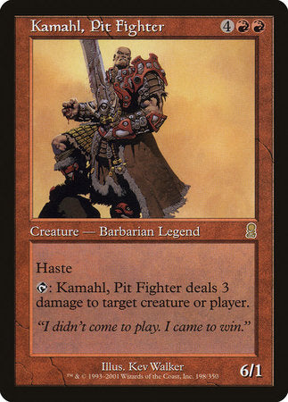 Kamahl, Pit Fighter [Odyssey] | The Time Vault CA