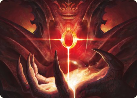 Sol Ring Art Card [The Lord of the Rings: Tales of Middle-earth Art Series] | The Time Vault CA