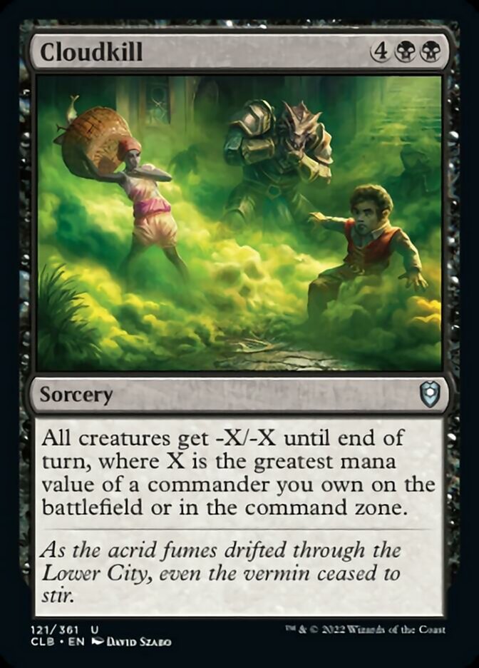 Cloudkill [Commander Legends: Battle for Baldur's Gate] | The Time Vault CA