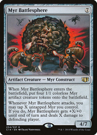 Myr Battlesphere [Commander 2014] | The Time Vault CA