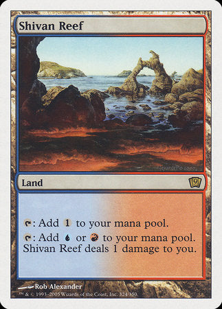 Shivan Reef [Ninth Edition] | The Time Vault CA