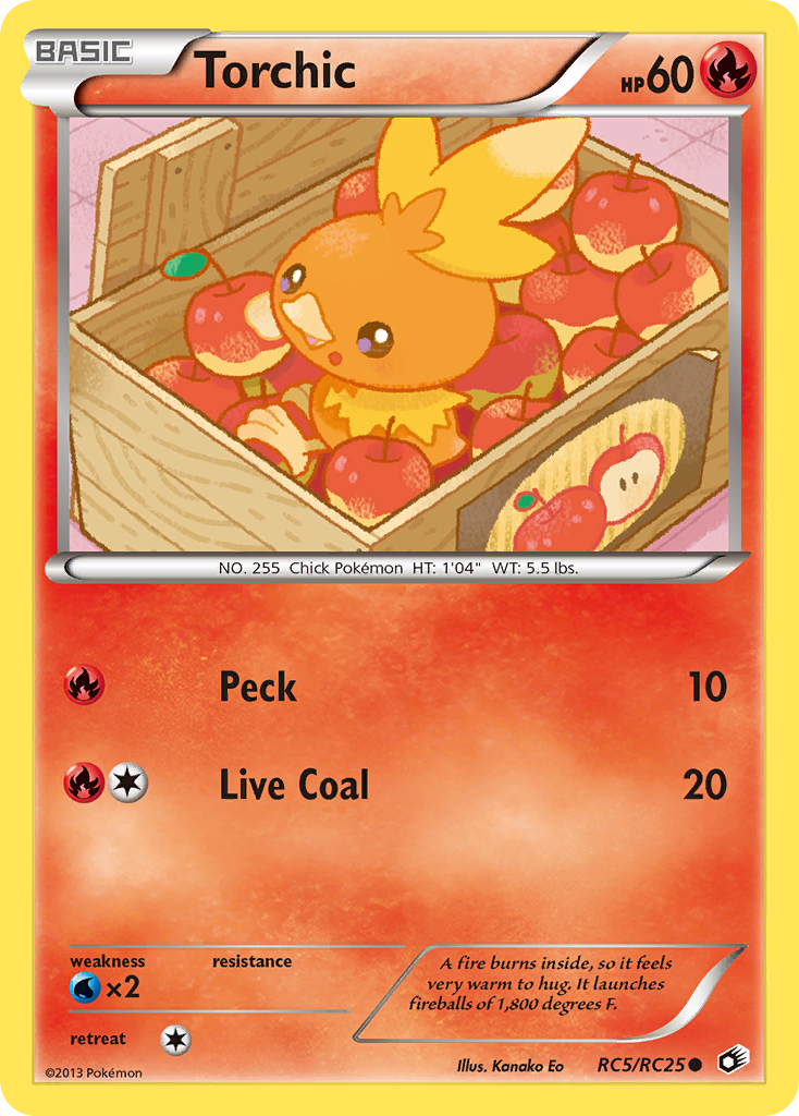 Torchic (RC5/RC25) [Black & White: Legendary Treasures] | The Time Vault CA