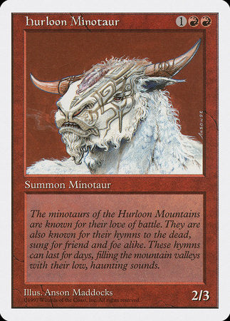 Hurloon Minotaur [Fifth Edition] | The Time Vault CA