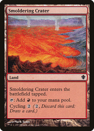 Smoldering Crater [Commander 2013] | The Time Vault CA