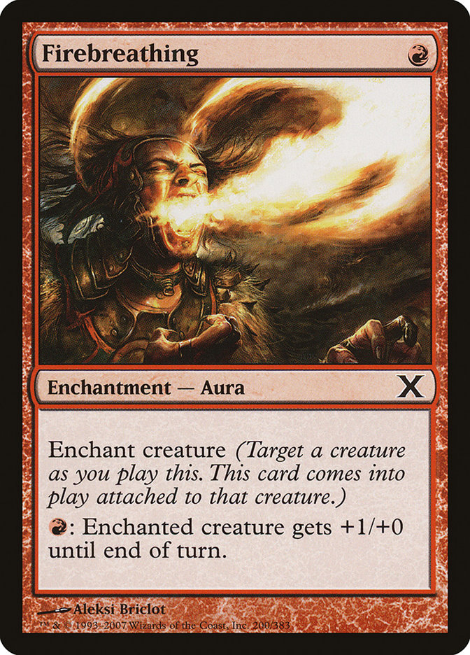 Firebreathing [Tenth Edition] | The Time Vault CA