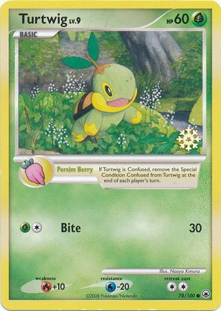 Turtwig (78/100) [Countdown Calendar Promos] | The Time Vault CA