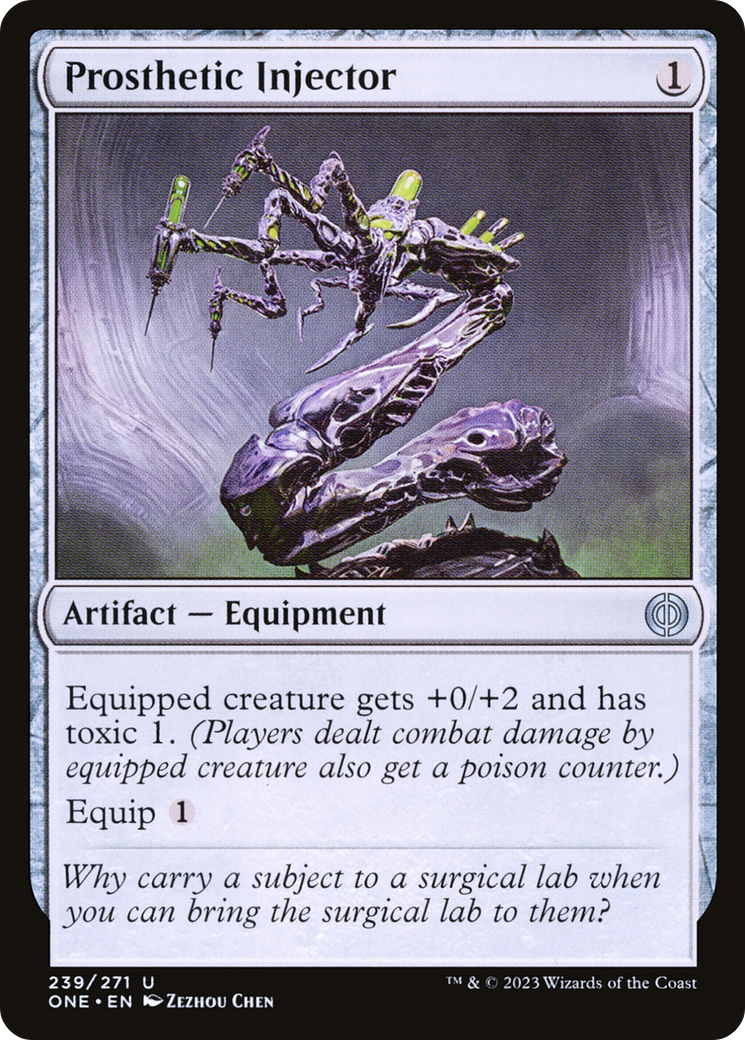 Prosthetic Injector [Phyrexia: All Will Be One] | The Time Vault CA