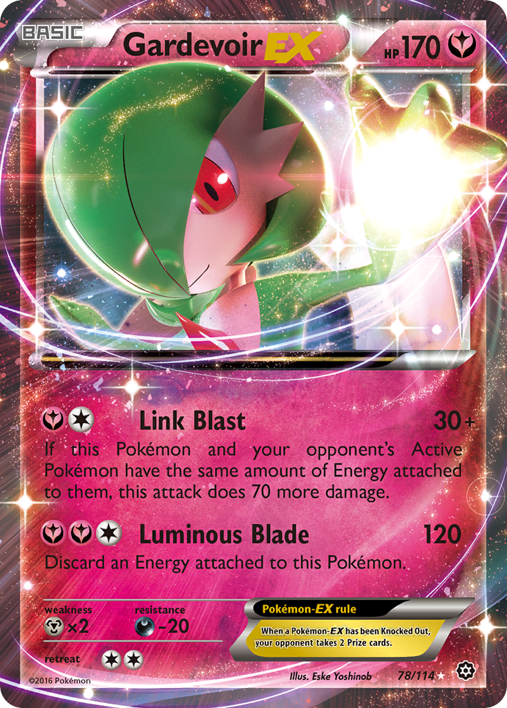 Gardevoir EX (78/114) [XY: Steam Siege] | The Time Vault CA