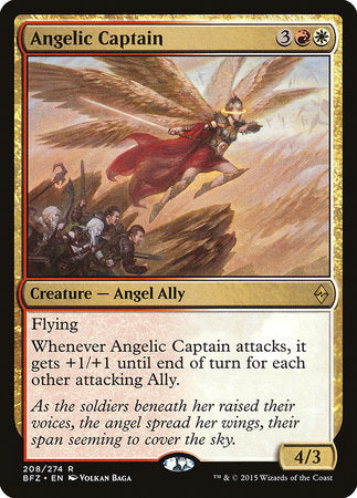 Angelic Captain [Battle for Zendikar] | The Time Vault CA