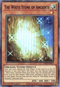 The White Stone of Ancients (Blue) [LDS2-EN013] Ultra Rare | The Time Vault CA