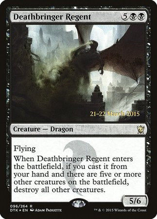 Deathbringer Regent [Dragons of Tarkir Promos] | The Time Vault CA