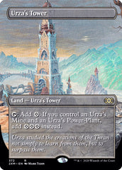 Urza's Tower (Borderless) [Double Masters] | The Time Vault CA
