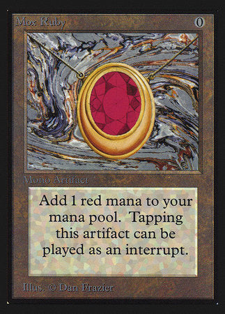 Mox Ruby (IE) [Intl. Collectors’ Edition] | The Time Vault CA