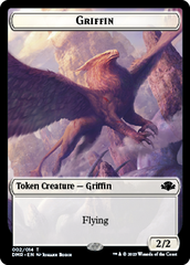 Elephant // Griffin Double-Sided Token [Dominaria Remastered Tokens] | The Time Vault CA