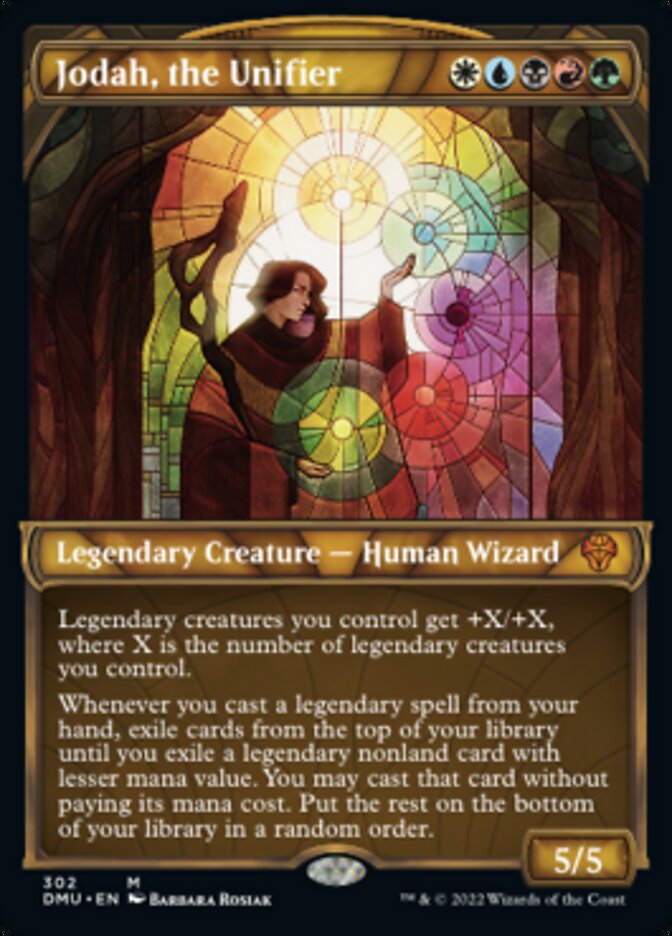 Jodah, the Unifier (Showcase) [Dominaria United] | The Time Vault CA