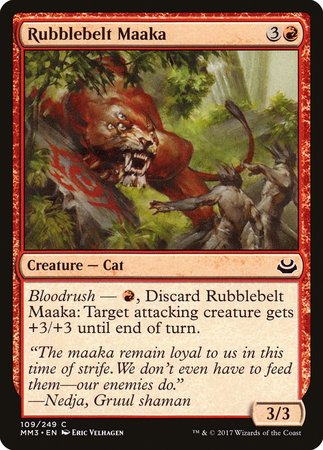 Rubblebelt Maaka [Modern Masters 2017] | The Time Vault CA