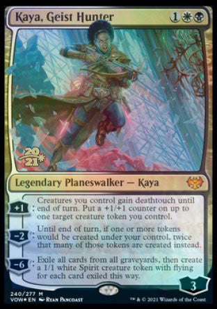 Kaya, Geist Hunter [Innistrad: Crimson Vow Prerelease Promos] | The Time Vault CA