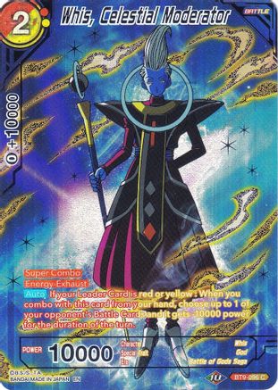 Whis, Celestial Moderator (BT9-096) [Collector's Selection Vol. 2] | The Time Vault CA