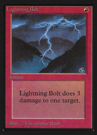 Lightning Bolt (IE) [Intl. Collectors’ Edition] | The Time Vault CA