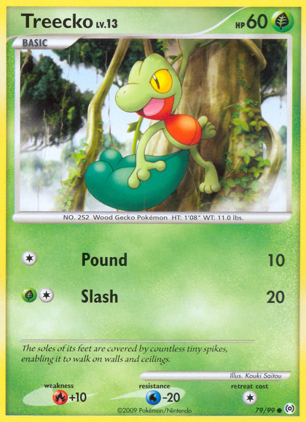 Treecko (79/99) [Platinum: Arceus] | The Time Vault CA