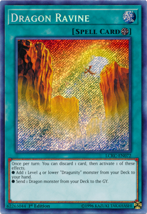 Dragon Ravine [LCKC-EN072] Secret Rare | The Time Vault CA