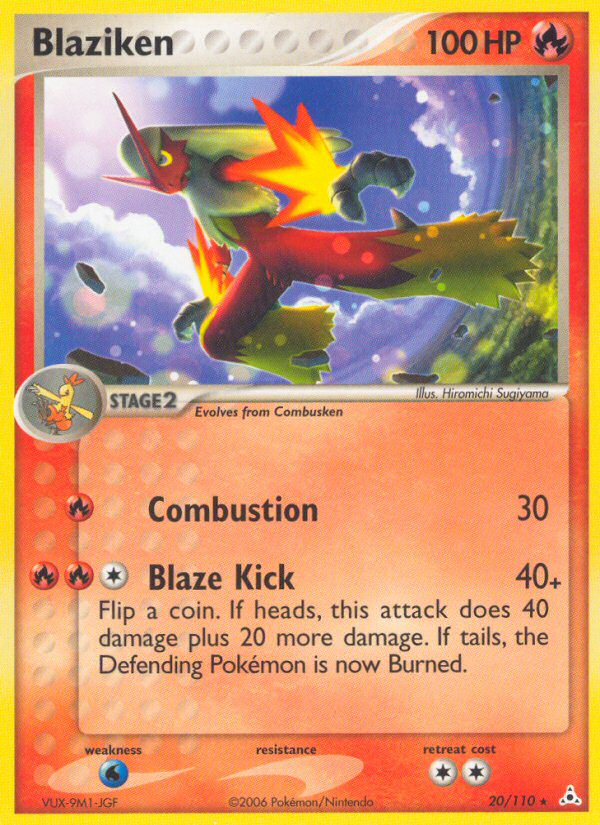 Blaziken (20/110) [EX: Holon Phantoms] | The Time Vault CA