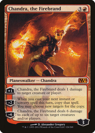 Chandra, the Firebrand [Magic 2012] | The Time Vault CA