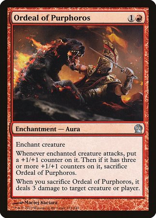 Ordeal of Purphoros [Theros] | The Time Vault CA