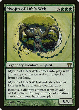 Myojin of Life's Web [Champions of Kamigawa] | The Time Vault CA