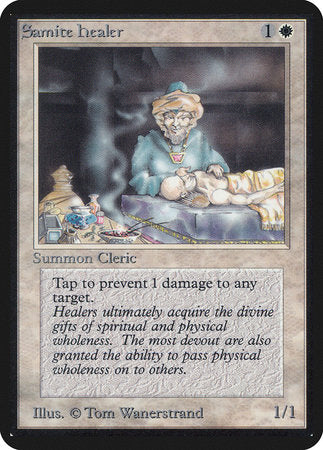 Samite Healer [Limited Edition Alpha] | The Time Vault CA