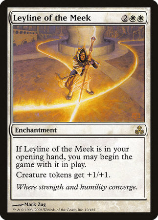 Leyline of the Meek [Guildpact] | The Time Vault CA