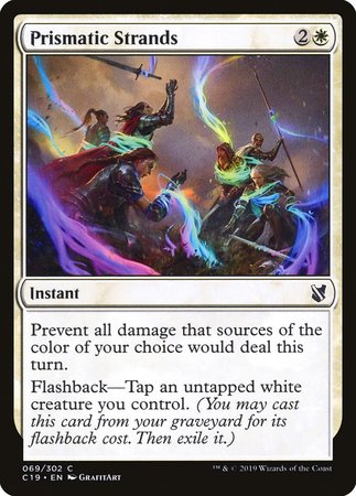 Prismatic Strands [Commander 2019] | The Time Vault CA