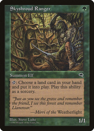 Skyshroud Ranger [Tempest] | The Time Vault CA