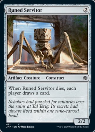 Runed Servitor [Jumpstart] | The Time Vault CA