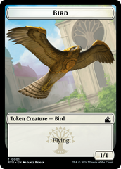 Bird // Rhino Double-Sided Token [Ravnica Remastered Tokens] | The Time Vault CA