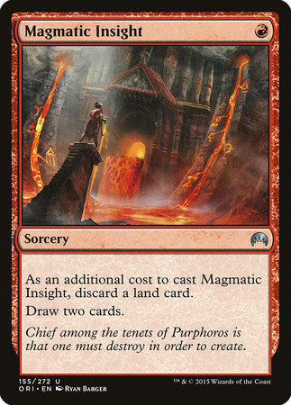 Magmatic Insight [Magic Origins] | The Time Vault CA