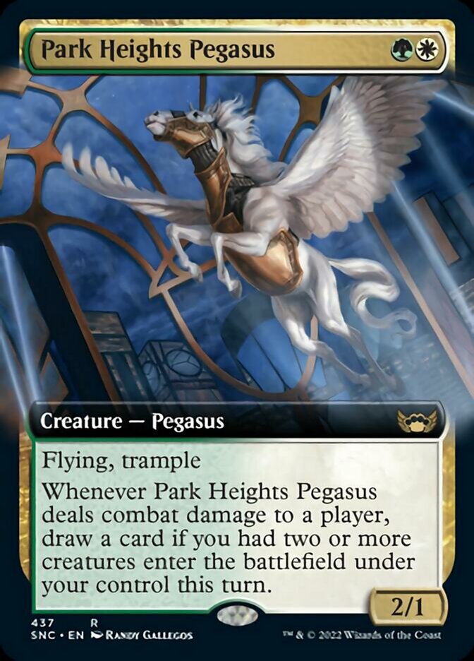 Park Heights Pegasus (Extended Art) [Streets of New Capenna] | The Time Vault CA