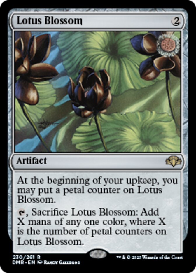 Lotus Blossom [Dominaria Remastered] | The Time Vault CA