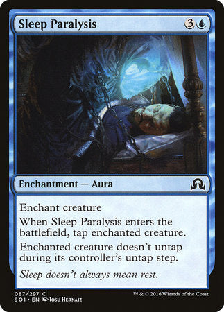 Sleep Paralysis [Shadows over Innistrad] | The Time Vault CA