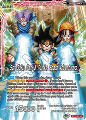 Son Goku // Son Goku, Pan, and Trunks, Space Adventurers (BT17-001) [Ultimate Squad] | The Time Vault CA