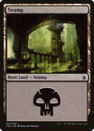 Swamp (304) [Commander Anthology] | The Time Vault CA